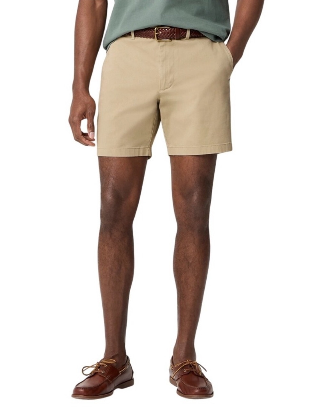 NWT J.Crew Factory 7” Inseam Khaki Original Chino Shorts Men’s Size 33